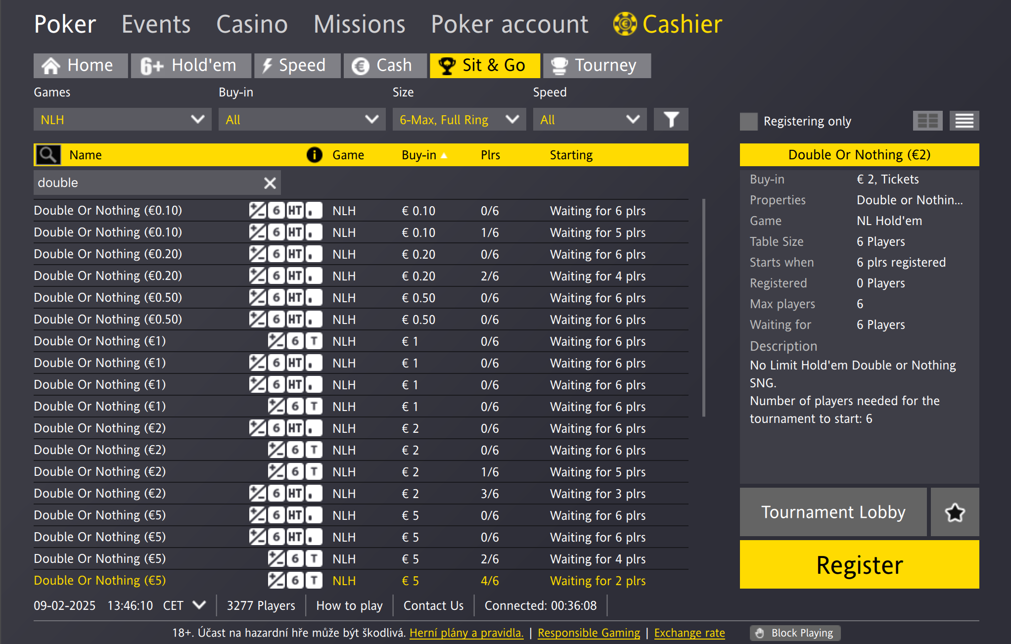 Hrajte DoN na Fortuna Poker